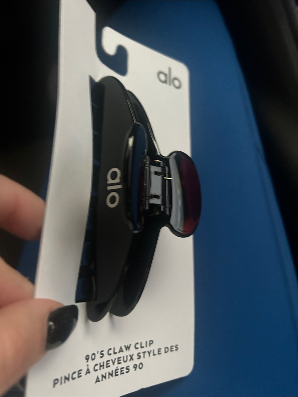 ALO Yoga Black 90's Claw Hair Clip